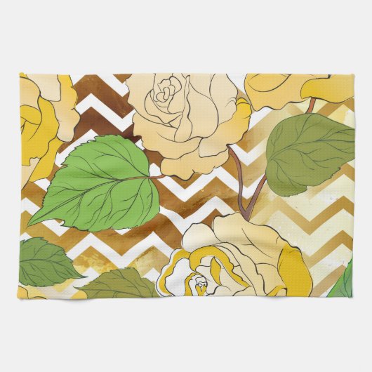 Rozen 10 theedoek (Horizontaal)