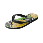 Rozen 11 kinder teenslippers (Schuin)