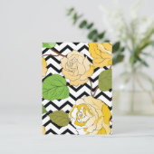 Rozen 12 feestdagenkaart (Staand voorkant)