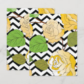 Rozen 12 notitiekaartje (Voorkant / Achterkant)