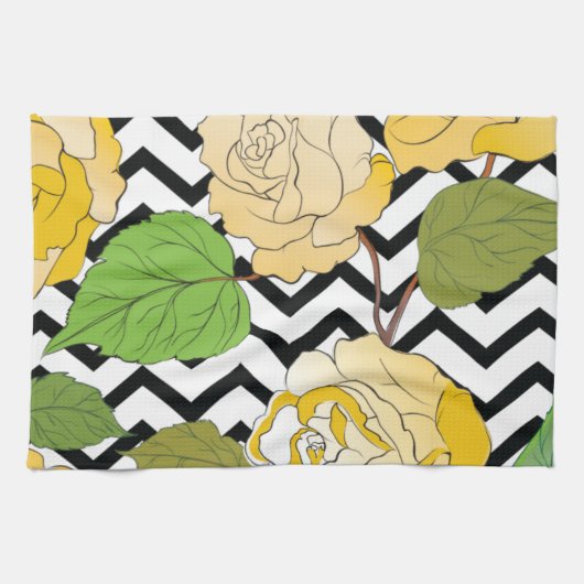 Rozen 12 theedoek (Horizontaal)