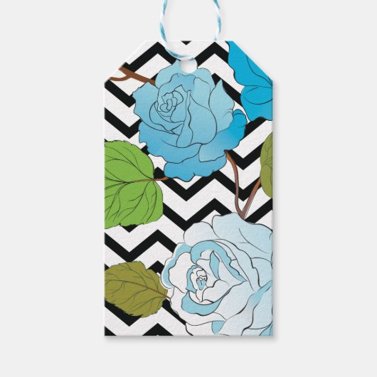 Rozen 13 cadeaulabel (Voorkant)