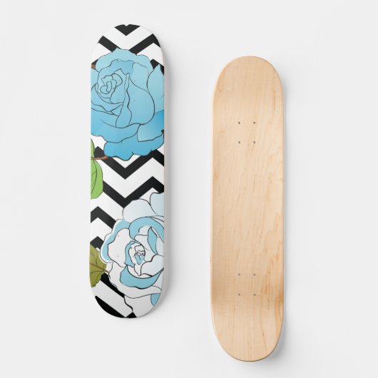 Rozen 13 persoonlijk skateboard (Voorkant)