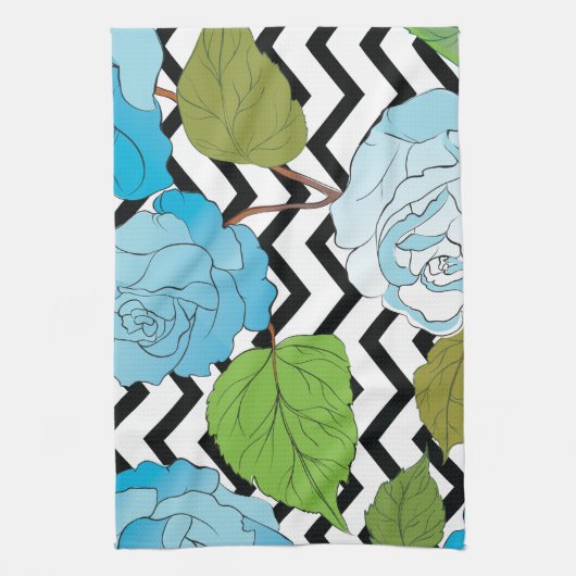 Rozen 13 theedoek (Verticaal)