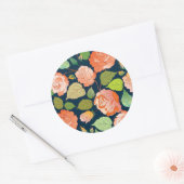 Rozen 15 ronde sticker (Envelop)