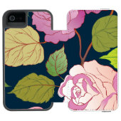 Rozen 16 incipio iPhone portemonnee hoesje (Agenda Open)