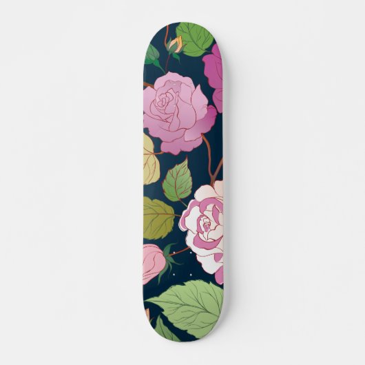 Rozen 16 persoonlijk skateboard (Voorkant)