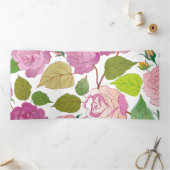 Rozen 17 drieluik wenskaart (Binnen)