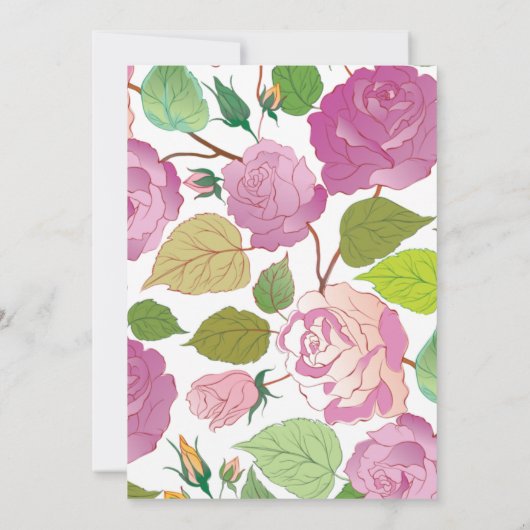 Rozen 17 kaart (Achterkant)