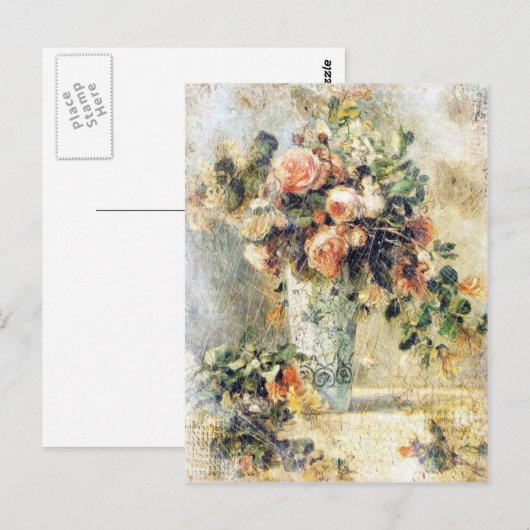 Rozen 1881 briefkaart (Voorkant / Achterkant)