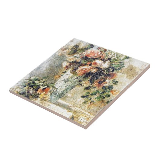 Rozen 1881 tegeltje (Zijkant)