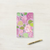 Rozen 18 post-it® notes (Op bureau)
