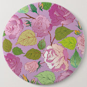 Rozen 18 ronde button 6,0 cm (Voorkant)