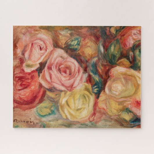 Rozen (1912) van Pierre-Auguste Renoir Fine Art Legpuzzel (Horizontaal)