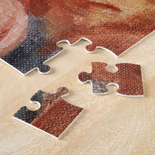 Rozen (1912) van Pierre-Auguste Renoir Fine Art Legpuzzel (Zijkant)