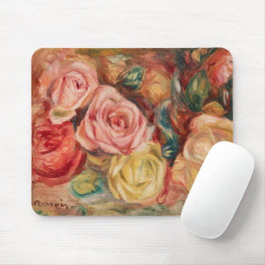 Rozen (1912) van Pierre-Auguste Renoir Fine Art Muismat (Met muis)