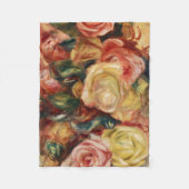 Rozen (1912) van Pierre-Auguste Renoir Fleece Deken (Voorkant)