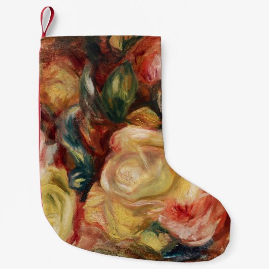 Rozen (1912) van Pierre-Auguste Renoir Kleine Kerstsok (Voorkant)