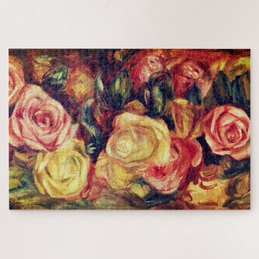 Rozen (1912) van Pierre-Auguste Renoir Legpuzzel (Horizontaal)