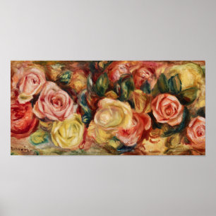 Rozen (1912) van Pierre-Auguste Renoir Poster