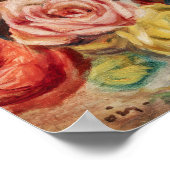 Rozen (1912) van Pierre-Auguste Renoir Poster (Hoek)