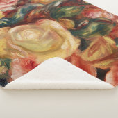 Rozen (1912) van Pierre-Auguste Renoir Sherpa Deken (3/4)