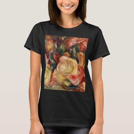 Rozen (1912) van Pierre-Auguste Renoir T-shirt (Voorkant)