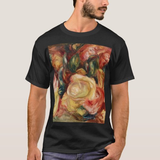Rozen (1912) van Pierre-Auguste Renoir T-shirt (Voorkant)