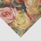 Rozen (1912) van Pierre-Auguste Renoir Tissuepapier (Detail)