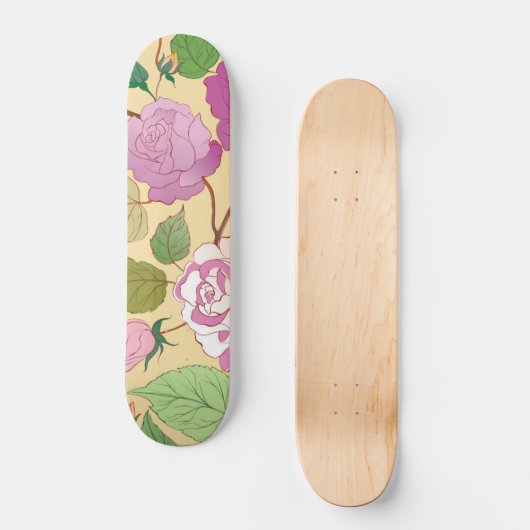 Rozen 19 persoonlijk skateboard (Voorkant)