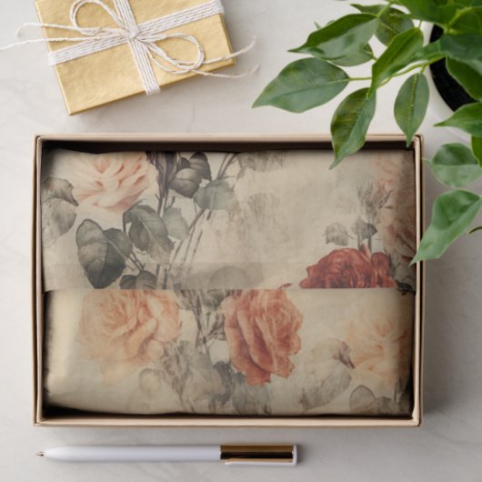 Rozen 1 Decoupage papier (Geschenk)