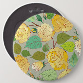 Rozen 1 ronde button 6,0 cm (Voorkant /achterkant)