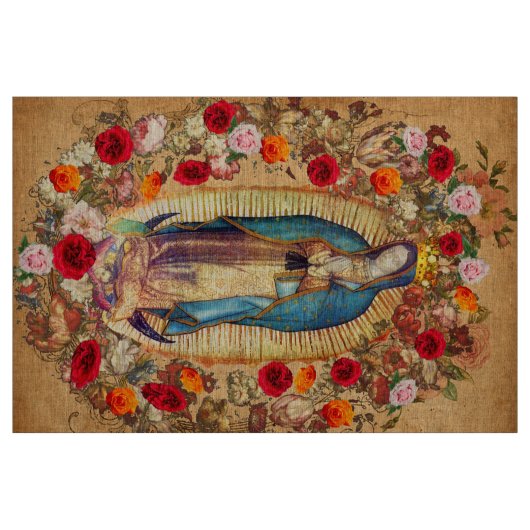 Rozen 2006 van onze dame van Guadalupe Stof (Fat Quarter)
