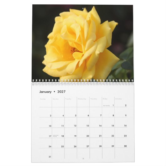 Rozen 2015 Agenda Kalender (Jan 2027)