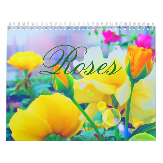 Rozen 2018 Aangepaste agenda Kalender (Hoes)