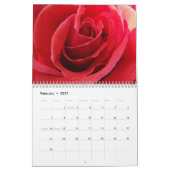 Rozen 2026 Bloemencalender Kalender (Feb 2027)