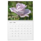 Rozen 2026 Bloemenkalender Kalender (Mar 2026)