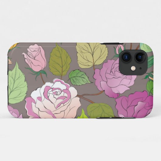 Rozen 20 Case-Mate iPhone case (Achterkant (horizontaal))