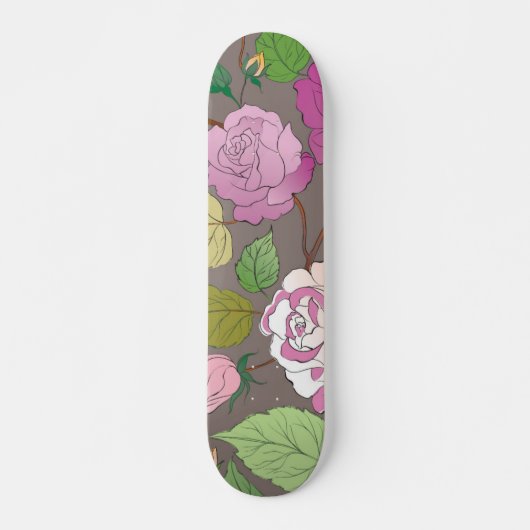 Rozen 20 persoonlijk skateboard (Voorkant)