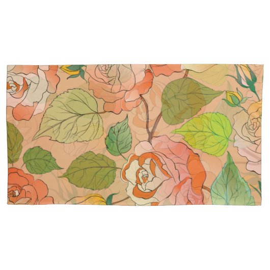 Rozen 21 kussensloop (Voorkant)