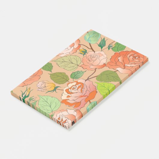 Rozen 21 post-it® notes (Schuin)