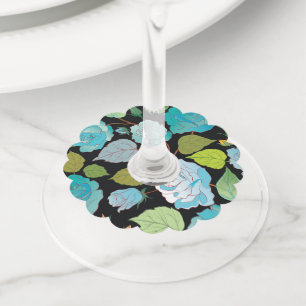 Rozen 22 wijnglaslabel