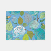 Rozen 23 fleece deken (Voorkant (Horizontaal))