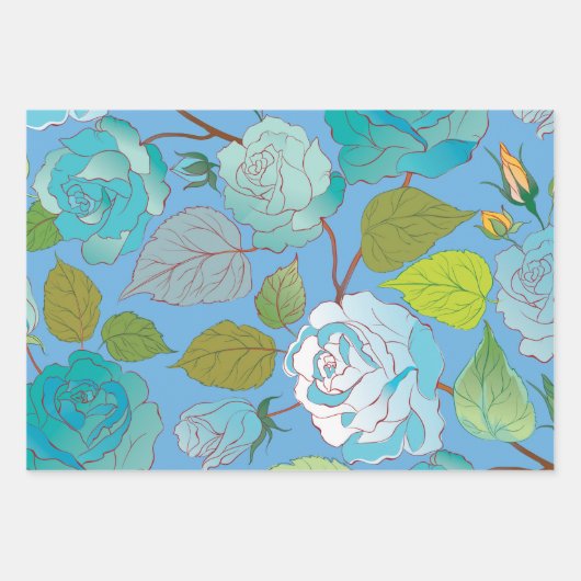 Rozen 23 inpakpapier vel (Voorkant 3)