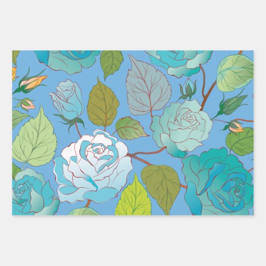 Rozen 23 inpakpapier vel (Voorkant)