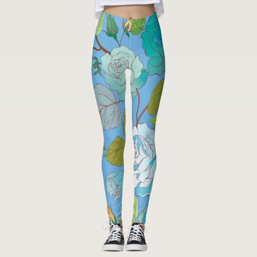 Rozen 23 leggings (Voorkant)