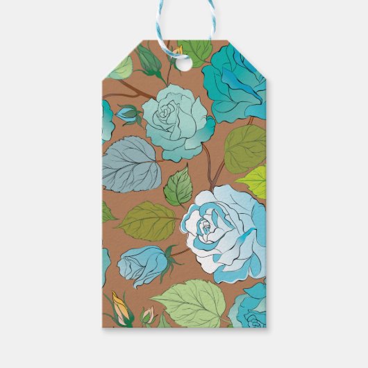 Rozen 25 cadeaulabel (Voorkant)