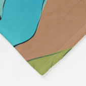 Rozen 25 fleece deken (Hoek)