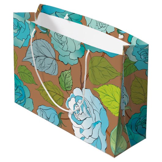 Rozen 25 groot cadeauzakje (Achterkant Gekanteld)