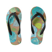 Rozen 25 kinder teenslippers (Voetbed)